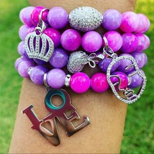 Handmade Bracelet- She Loves New Faces